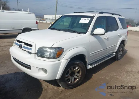 2005 Toyota Sequoia Limited V8 from USA, damaged, VIN 5TDBT48A75S247668